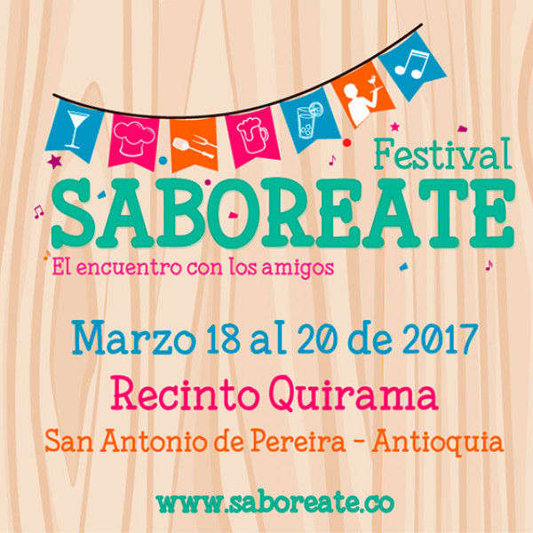 SABOREATE Festival de los amigos y la familia para maridar y convidar