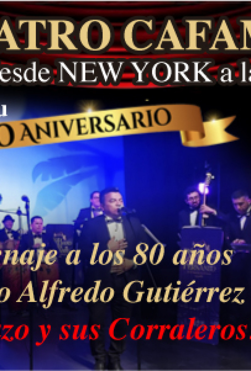 ALFREDO GUTIÉRREZ Y LA BIG BAND SAN FERNANDO DE NUEVA YORK - BOGOTÁ