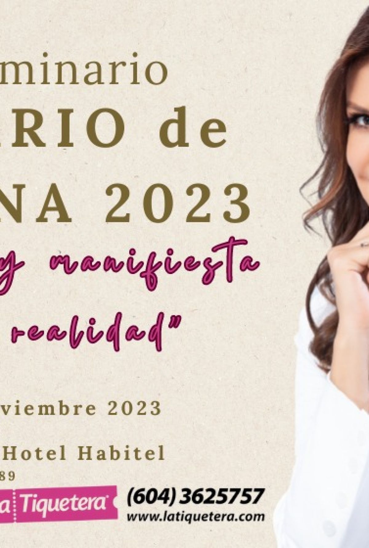 SEMINARIO DIARIO DE DIANA 2023: CREA Y MANIFIESTA TU REALIDAD