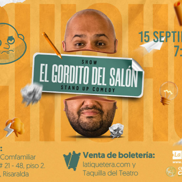 El gordito del salón - stand up comedy