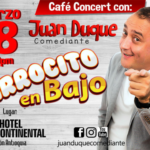 Café Concert Arrocito en Bajo