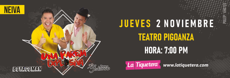 UNA PAREJA EXPLOSIVA EN NEIVA