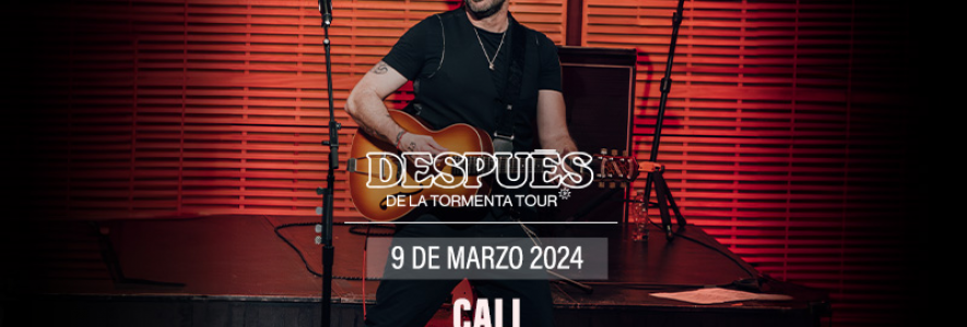 SANTIAGO CRUZ "DESPUÉS DE LA TORMENTA TOUR" CALI