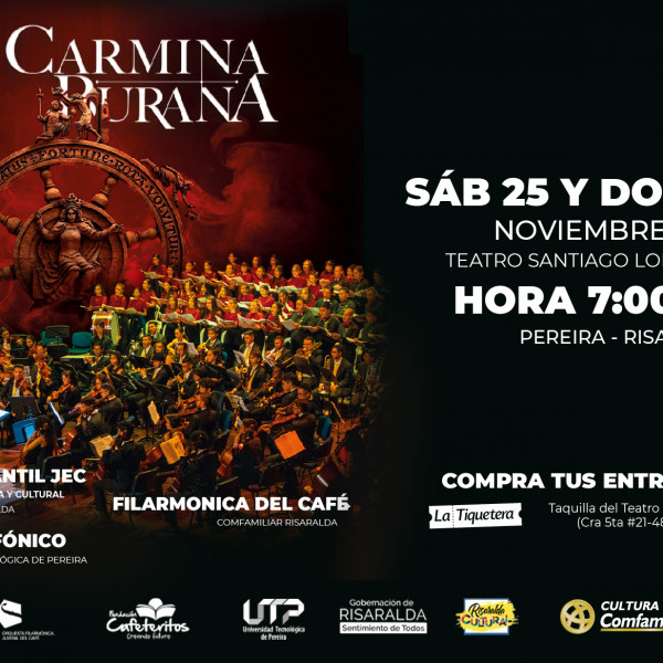 CARMINA BURANA EN PEREIRA