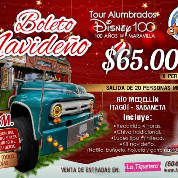 BOLETO NAVIDEÑO