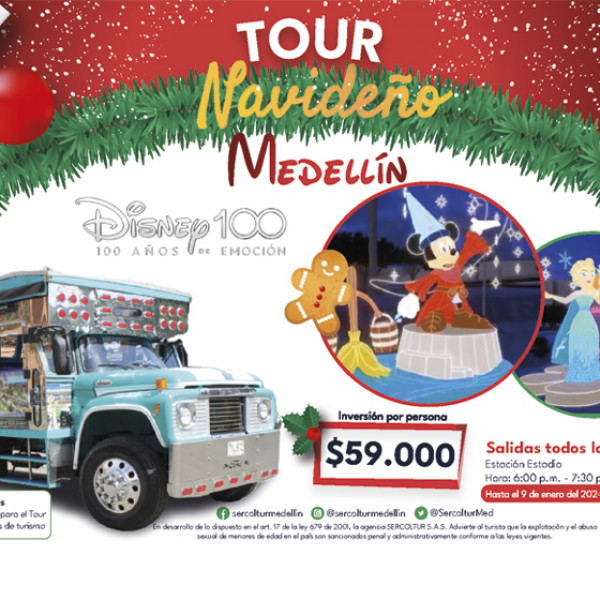 TOUR NAVIDEÑO POR MEDELLÍN