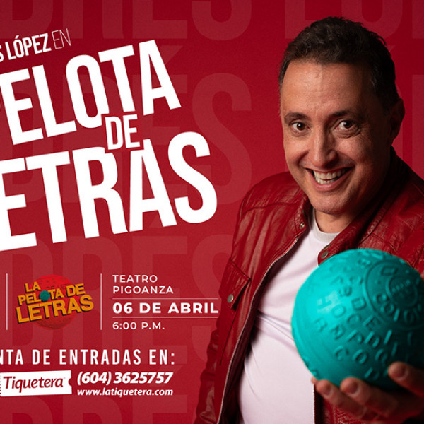 ANDRÉS LÓPEZ EN LA PELOTA DE LETRAS 20 AÑOS - NEIVA