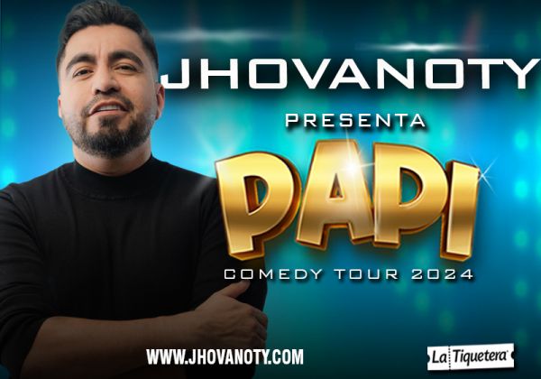 PAPI COMEDY TOUR DE JHOVANOTY 2024