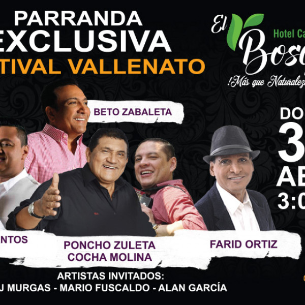 PARRANDA EXCLUSIVA DEL FESTIVAL VALLENATO