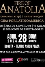 Show Legendario de Danza Fire Of Anatolia en Bogotá