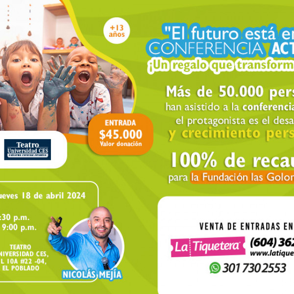 "El futuro está en ti "ACTIVATE" Un regalo que transforma vidas!