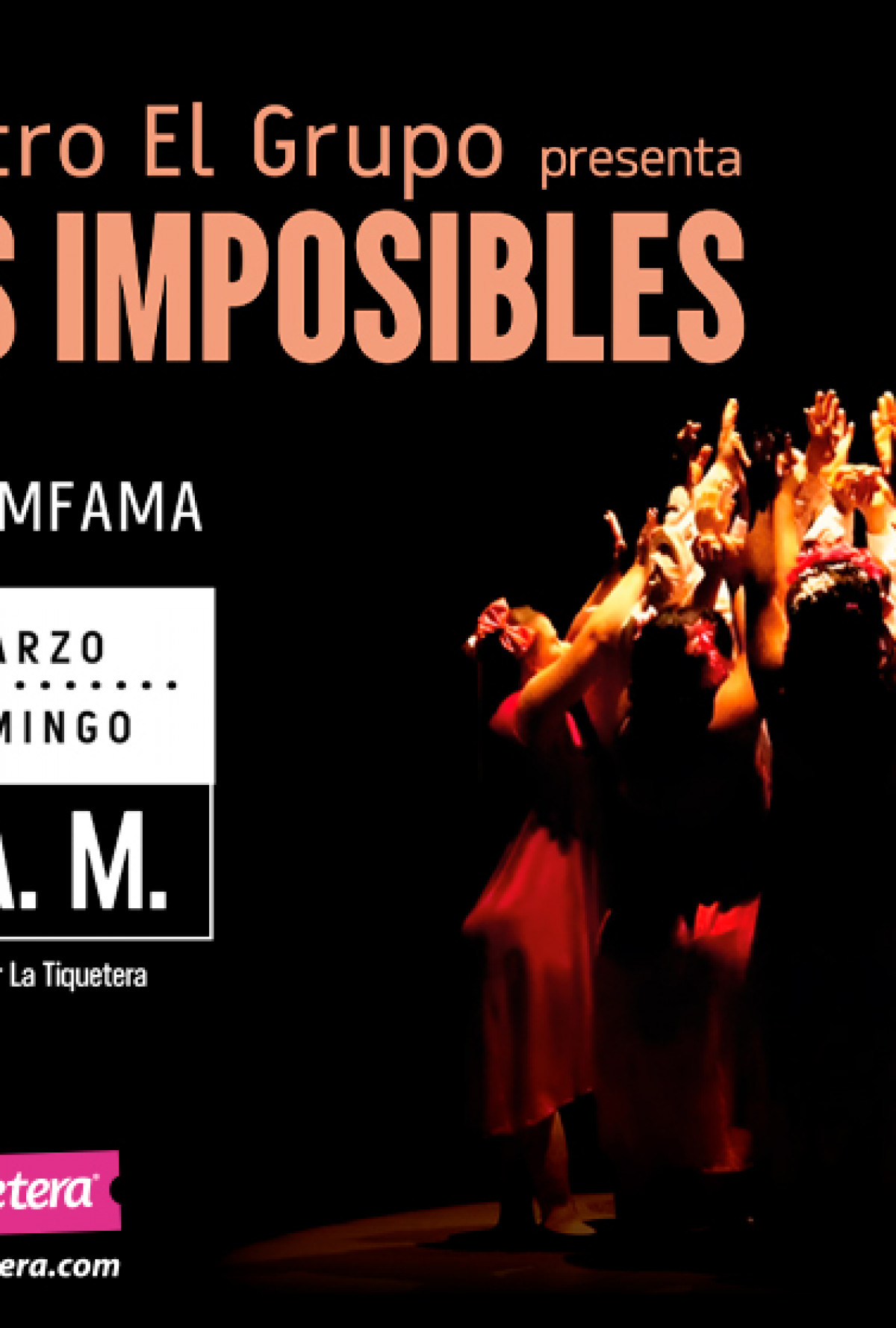 Obra de teatro Amores Imposibles | La Tiquetera