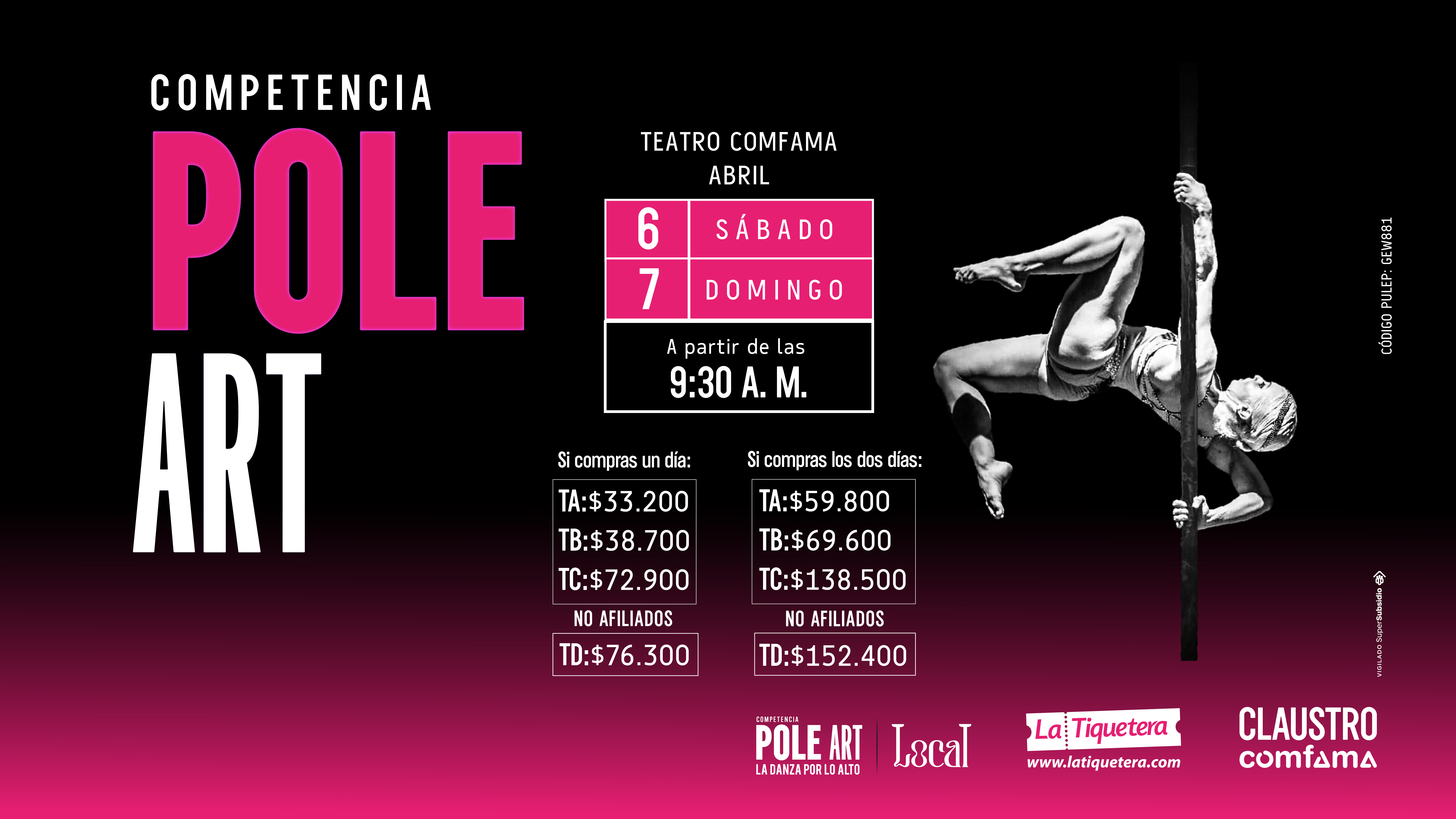 Flyer del evento