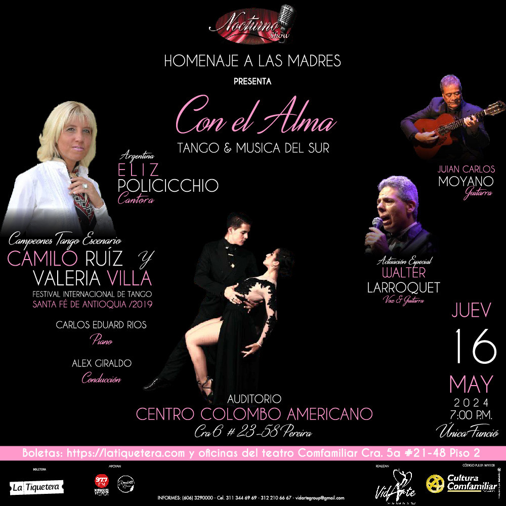 Flyer del evento
