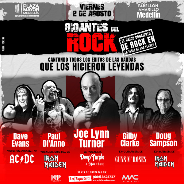 Gigantes del Rock - Medellín