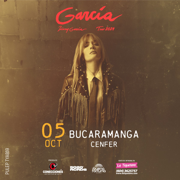 Kany García Tour 2024 - <span class="cepecity">BUCARAMANGA</span>