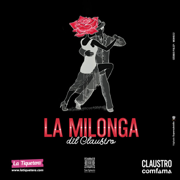 Milonga del Claustro. Una noche para bailar tango al mejor estilo del Río de La Plata.