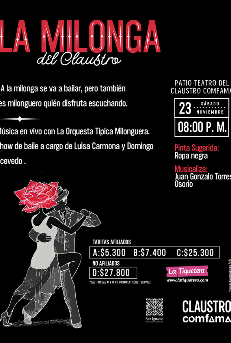 Milonga del Claustro - Medellín