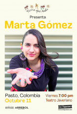 Marta Gómez en Pasto