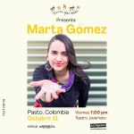 Marta Gómez en Pasto