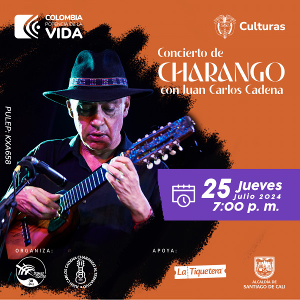 Concierto de Charango con el maestro Juan Carlos Cadena