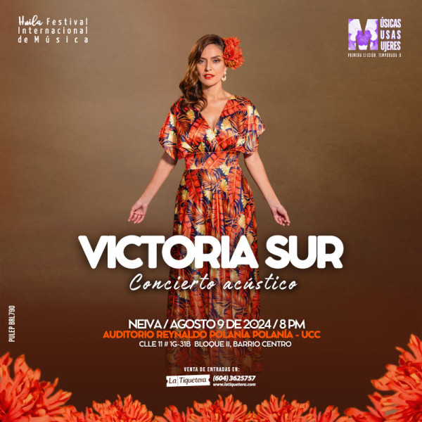 Victoria Sur en concierto acústico - Neiva