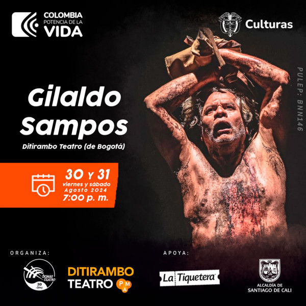  Gilaldo Sampos de Ditirambo Teatro (Bogotá)