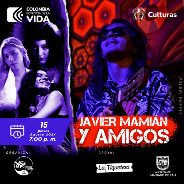 JAVIER MAMIÁN Y AMIGOS…   MALEZA, ELA DAZA y LILA