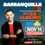 Piter Albeiro en Vivo en Barranquilla