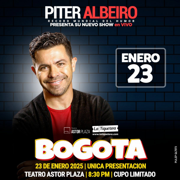 Piter Albeiro en Vivo en Bogotá