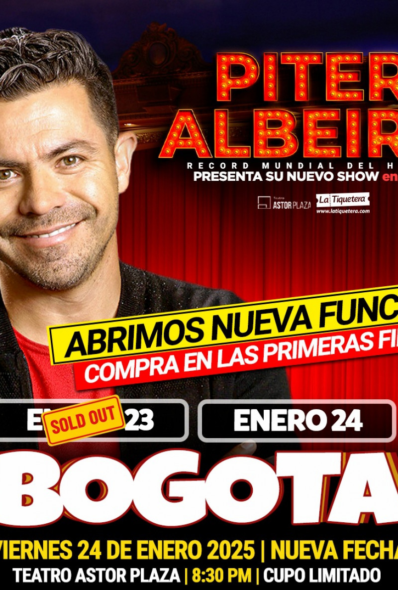 Piter Albeiro en Vivo en Bogotá