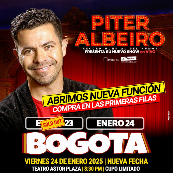 Piter Albeiro en Vivo en Bogotá