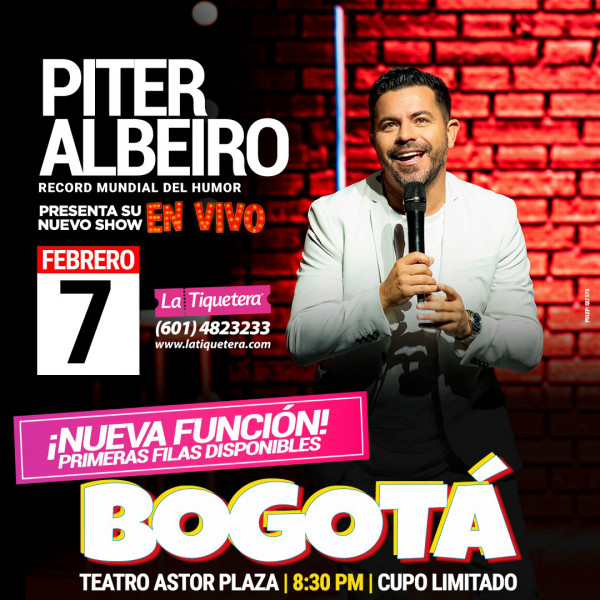 Piter Albeiro en Vivo en Bogotá