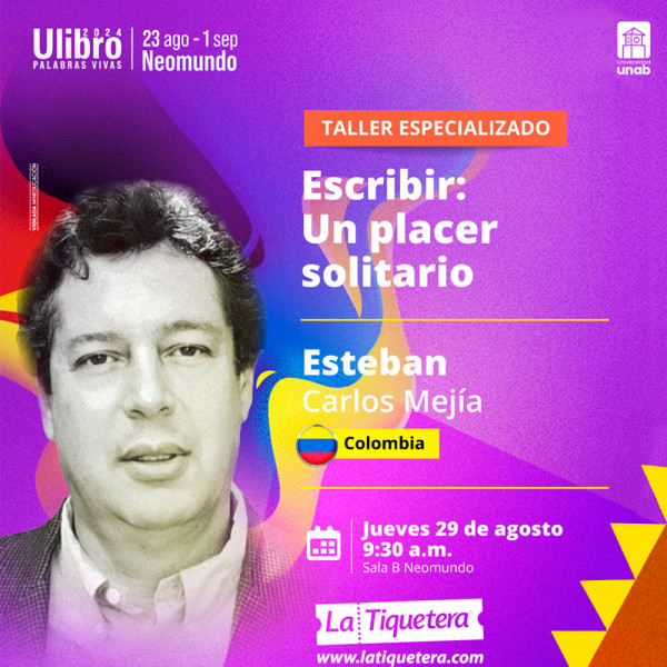 Taller especializado: Escribir: un placer solitario