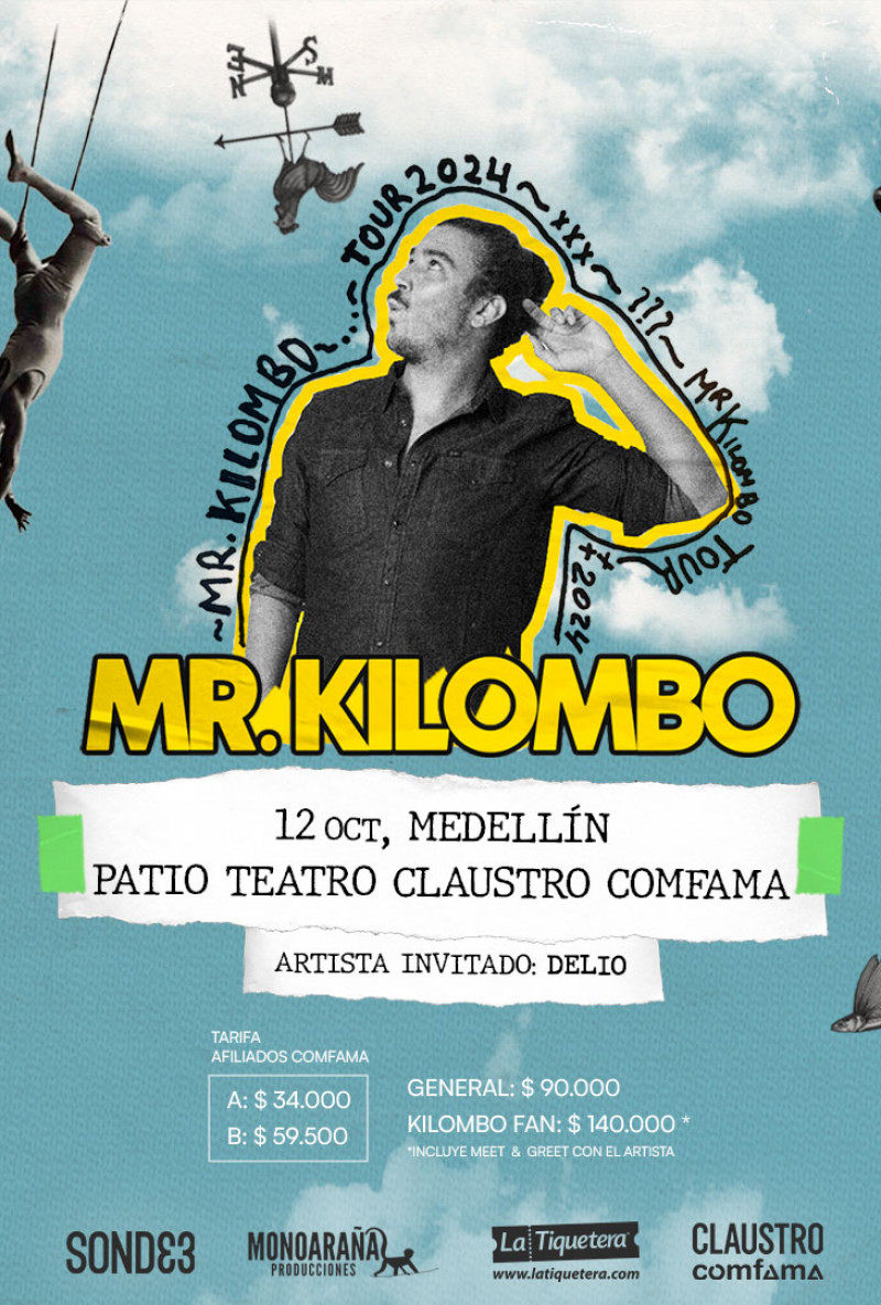 Mr. Kilombo en Concierto