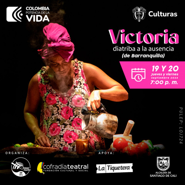 VICTORIA, diatriba a la ausencia de Cofradía Teatral (de Barranquilla)