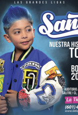 Santi nuestra historia tour en Bogotá