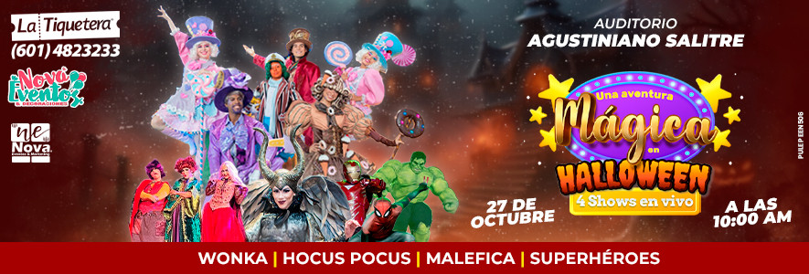 Una aventura mágica en Halloween - Bogotá