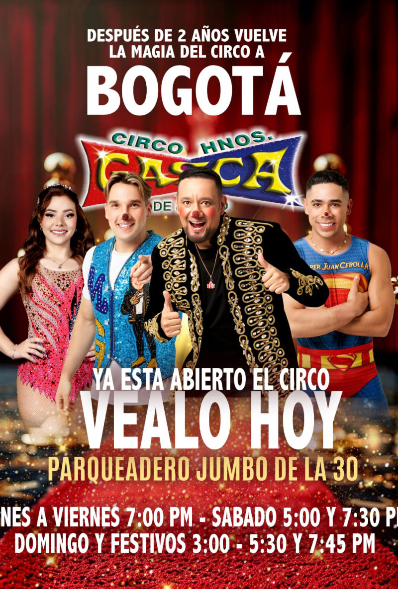 Circo Hermanos Gasca en Bogotá