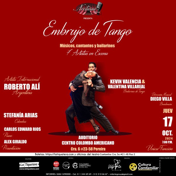 Nocturno Show Embrujo de Tango