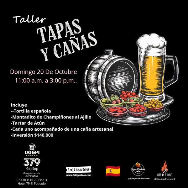 Taller de Tapas y Cañas