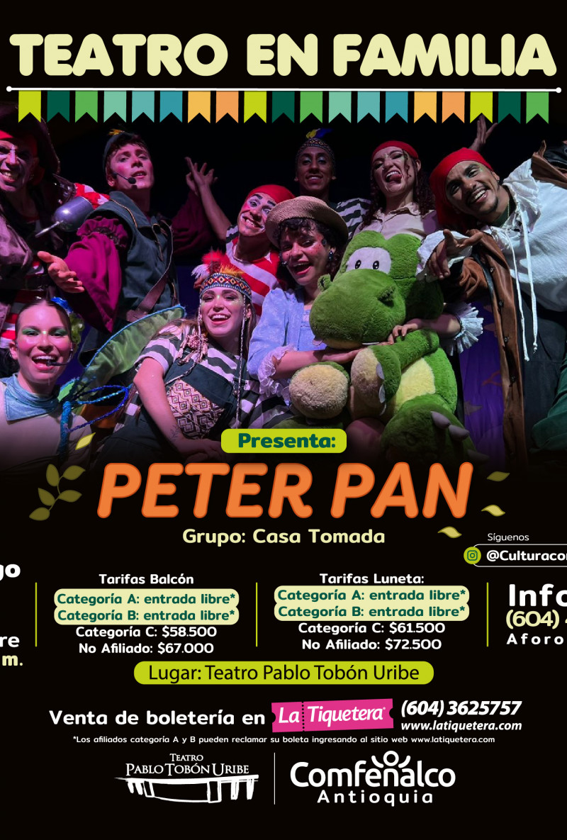 Teatro en familia - Peter Pan