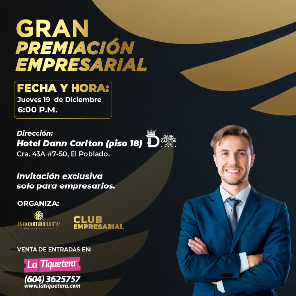 Gran premiación empresarial - Medellín