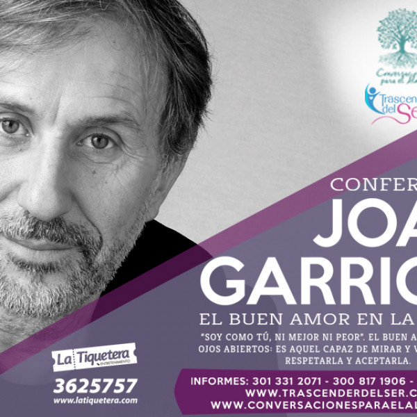 CONVERSACIONES PARA EL ALMA CON JOAN GARRIGA 