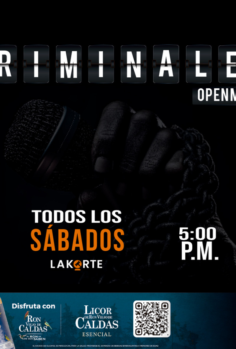 Kriminales Open Mic - Medellín