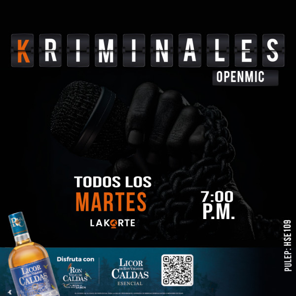 Kriminales Open Mic - Medellín