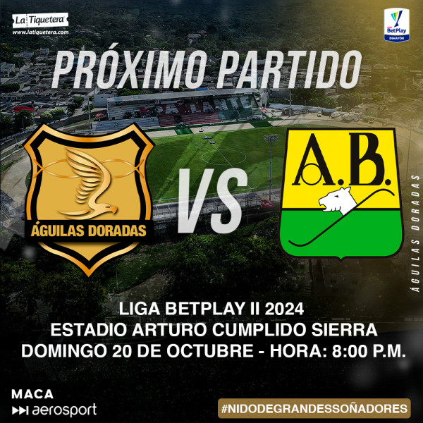 Águilas Doradas vs Bucaramanga