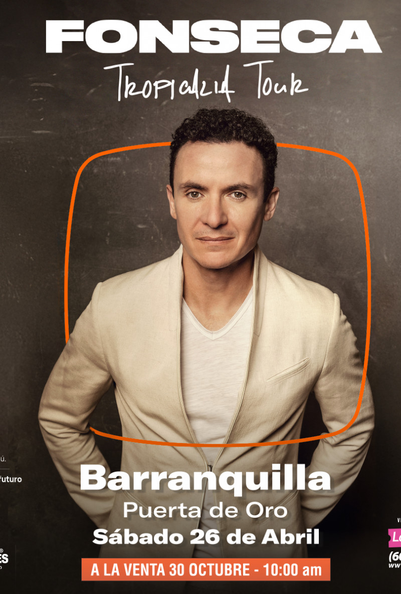 Fonseca / Tropicalia Tour 2025 - <span class="ccccity">Barranquilla</span>