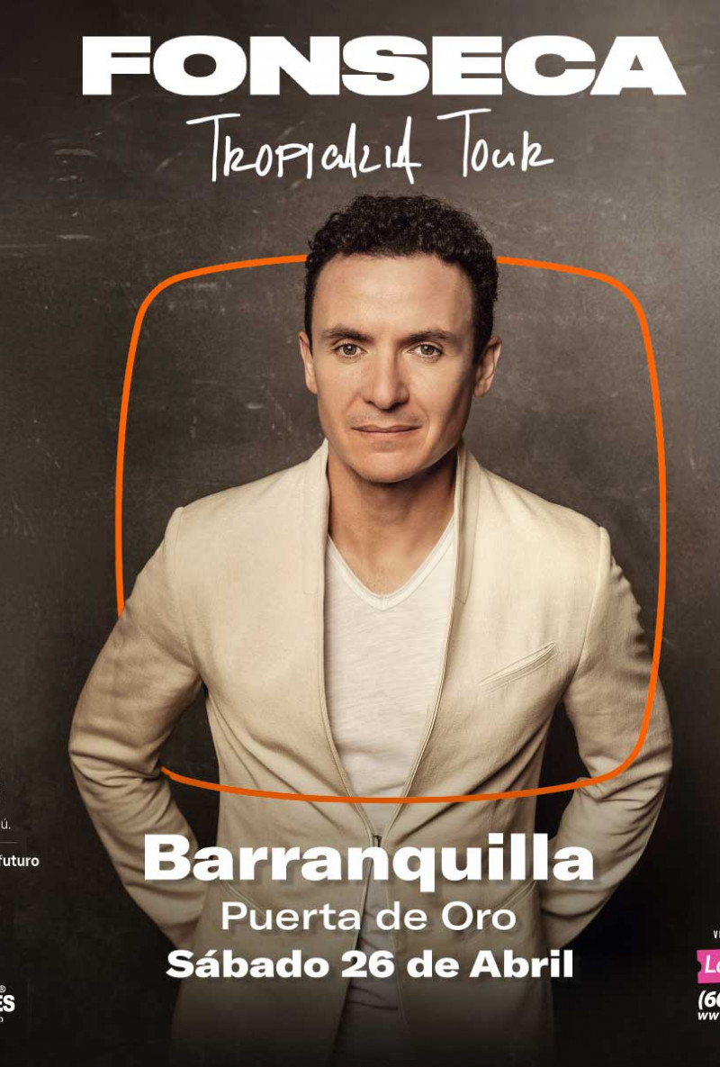 Fonseca / Tropicalia Tour 2025 - <span class="ccccity">Barranquilla</span>