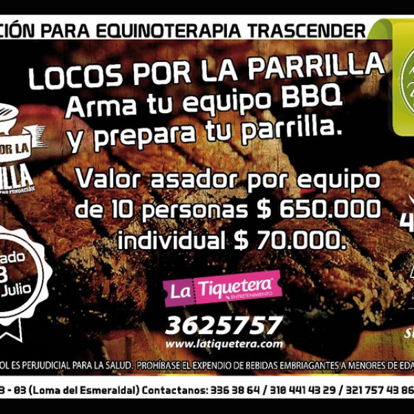 LOCOS POR LA PARRILLA